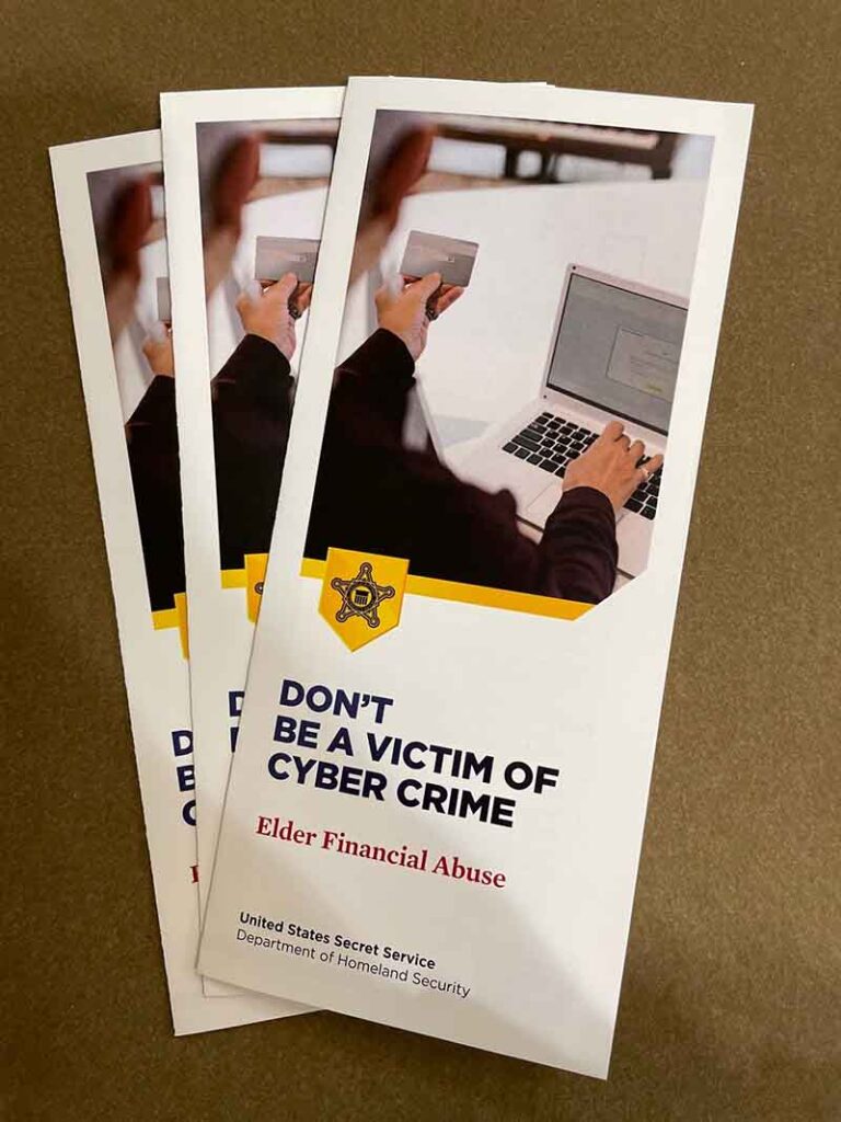 Cybercrime brochure