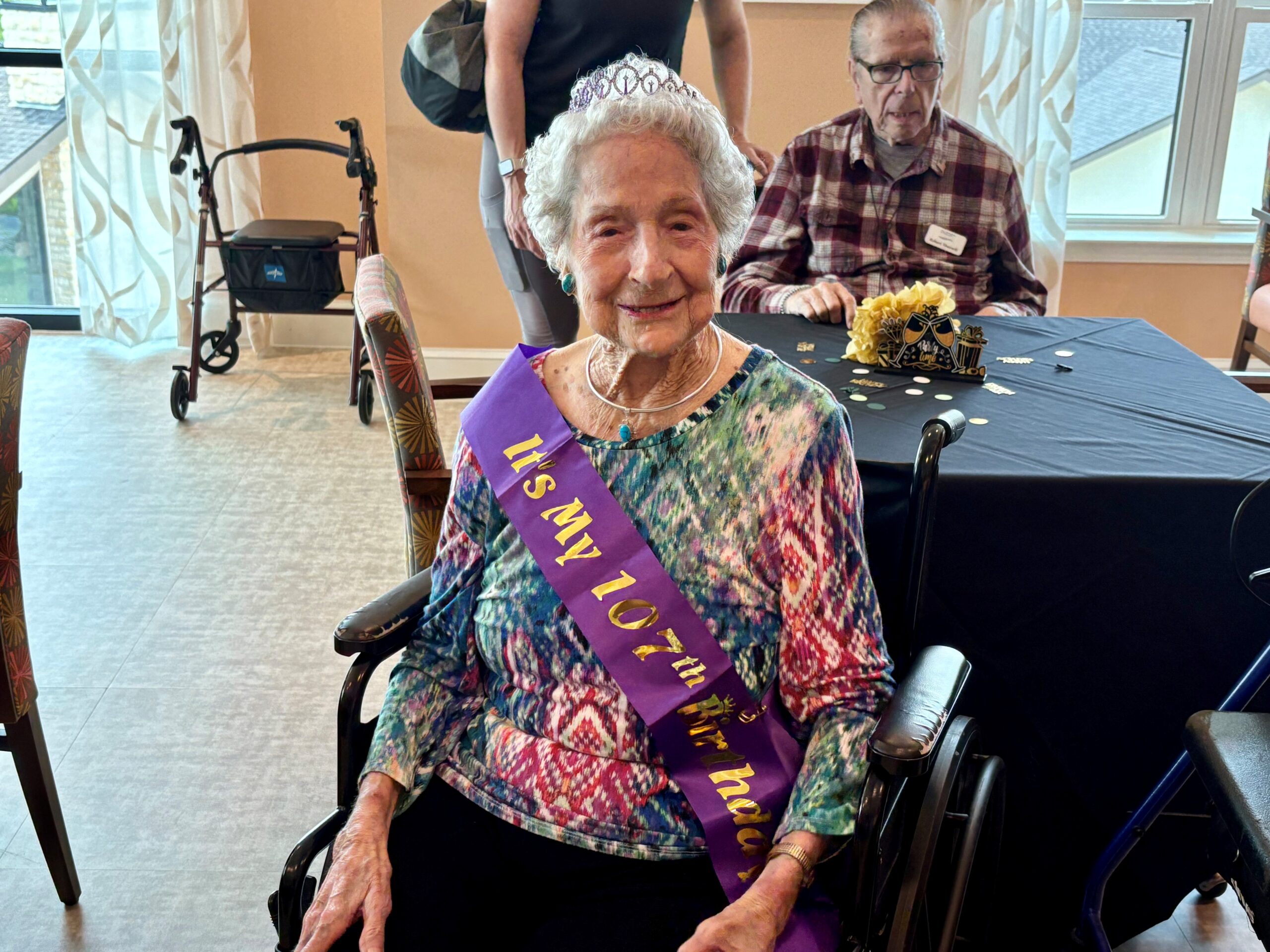 Remarkable OAW Resident Turns 107 Years-Young
