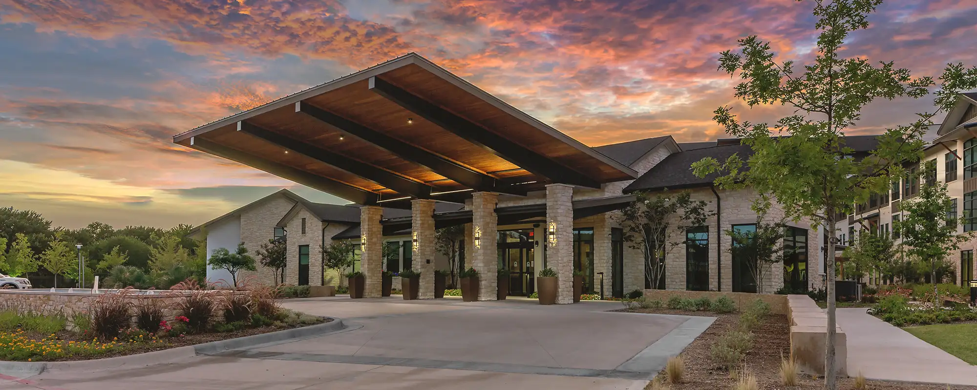 The Outlook front entrance