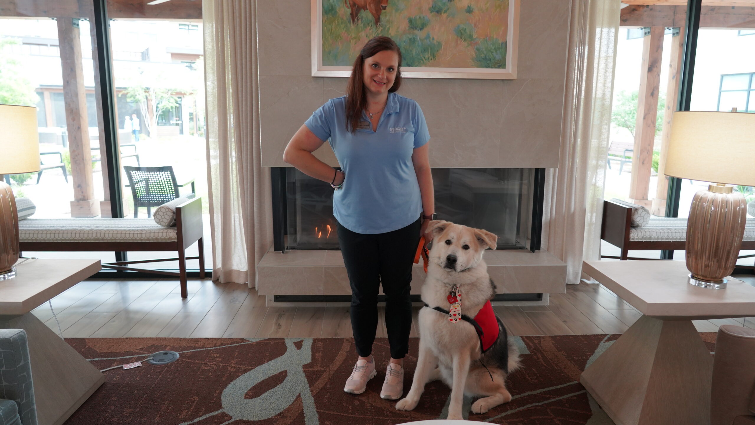 Meet Yuki: From Foster Pup to Beloved OAW Therapy Dog